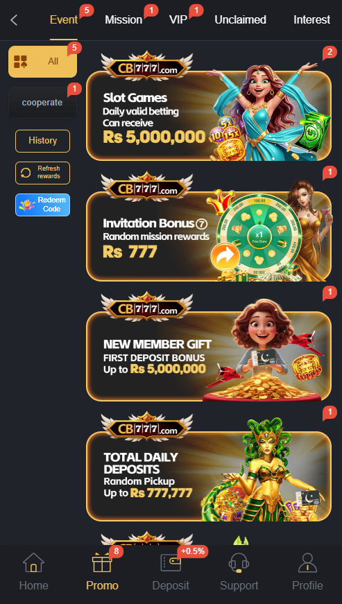 CB777 Game App